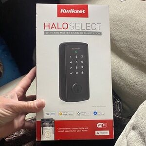 Kwikset Halo Select Smart Lock in Black